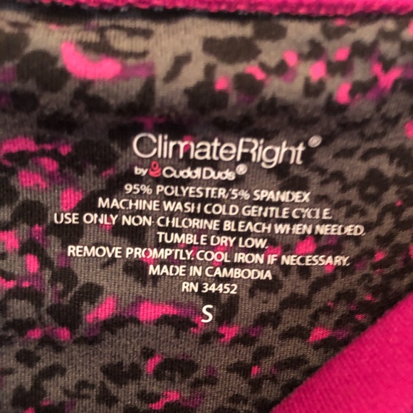 🐣Cuddl Duds Climate Right Womens top. Size Small - Picture 3 of 4